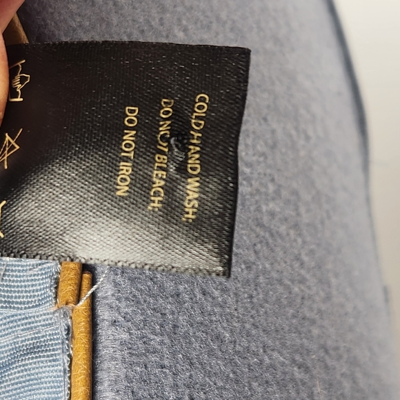 FRYE Cowboy Hat One Size Blue Western - Picture 6 of 11